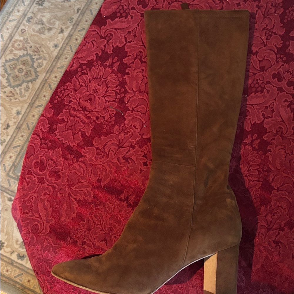 Manolo Blahnik Brown Suede Women's Boots